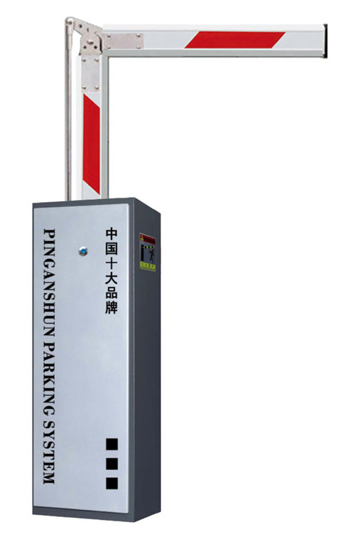 石家莊久益市場(chǎng)裝上安居樂(lè )道閘了